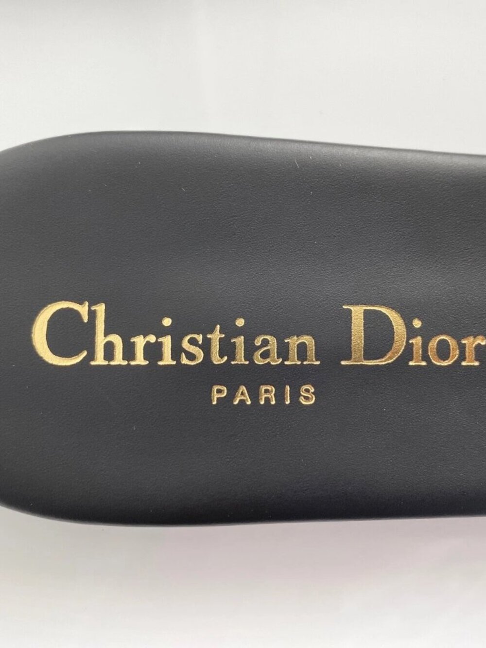 Christian Dior Sparkly Dway Slide Black Sandals - Picture 8 of 12